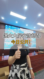 爆火大屏安防搭配，今日公開！
